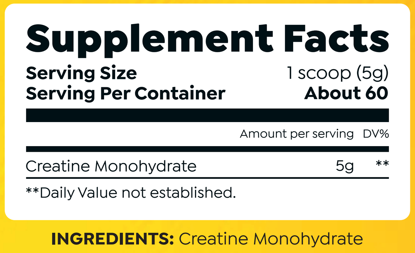 MEVOST Creatine Monohydrate